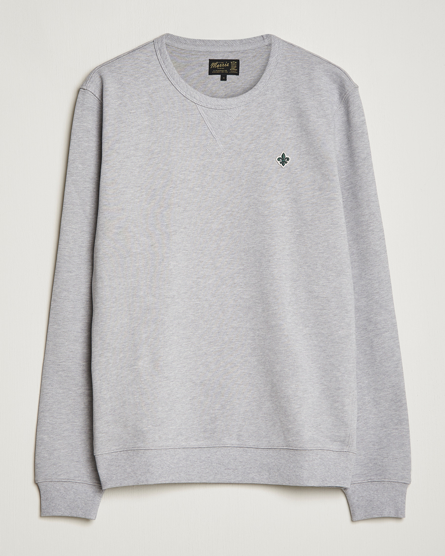 Herre | Trøjer | Morris | Lily Sweatshirt Light Grey Melange