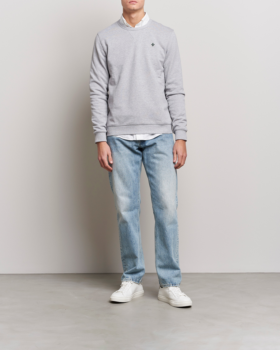 Herre | Trøjer | Morris | Lily Sweatshirt Light Grey Melange