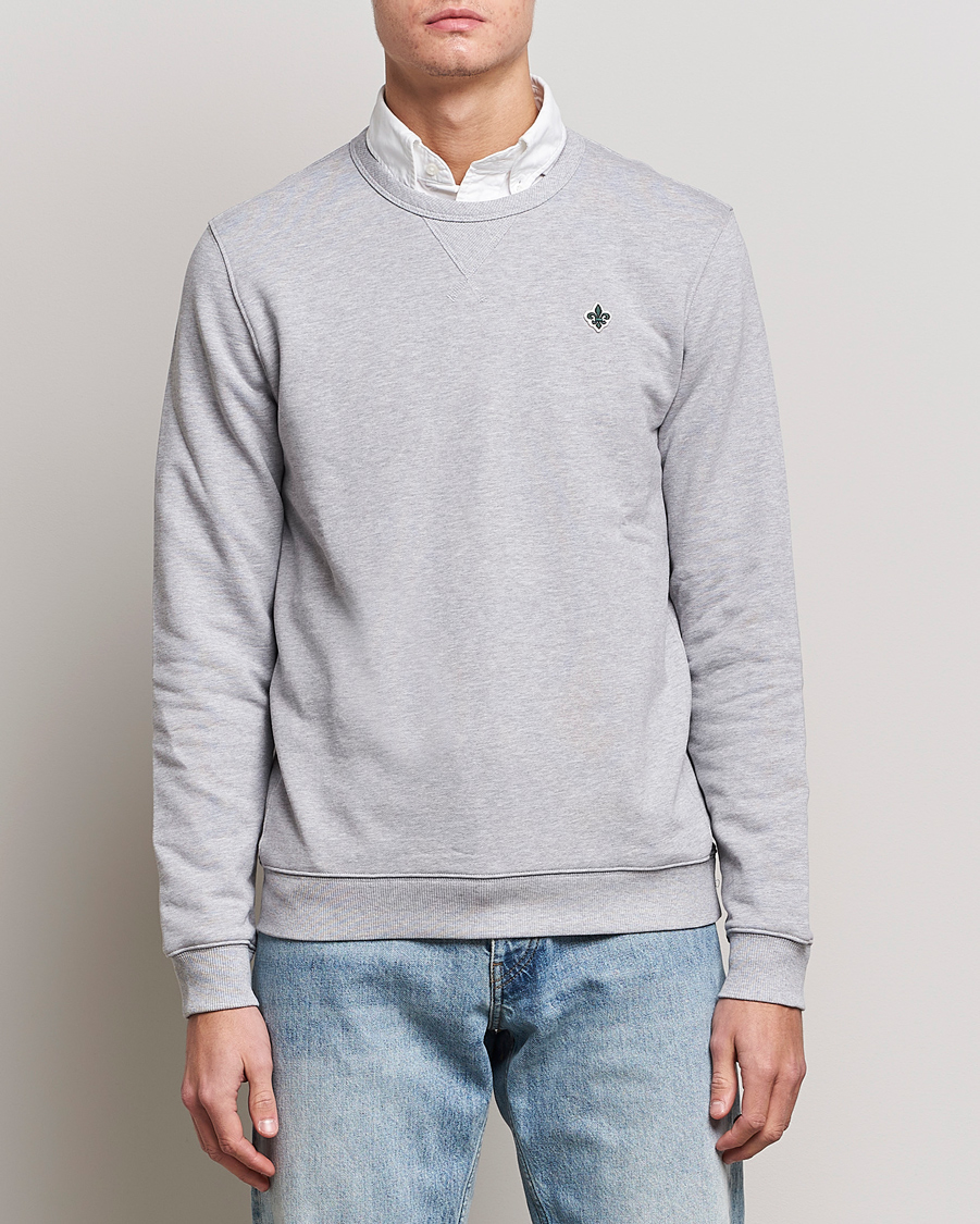 Herre | Trøjer | Morris | Lily Sweatshirt Light Grey Melange