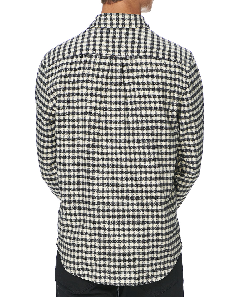 Herre | Skjorter | Morris | Winfell Check Overshirt Black/White