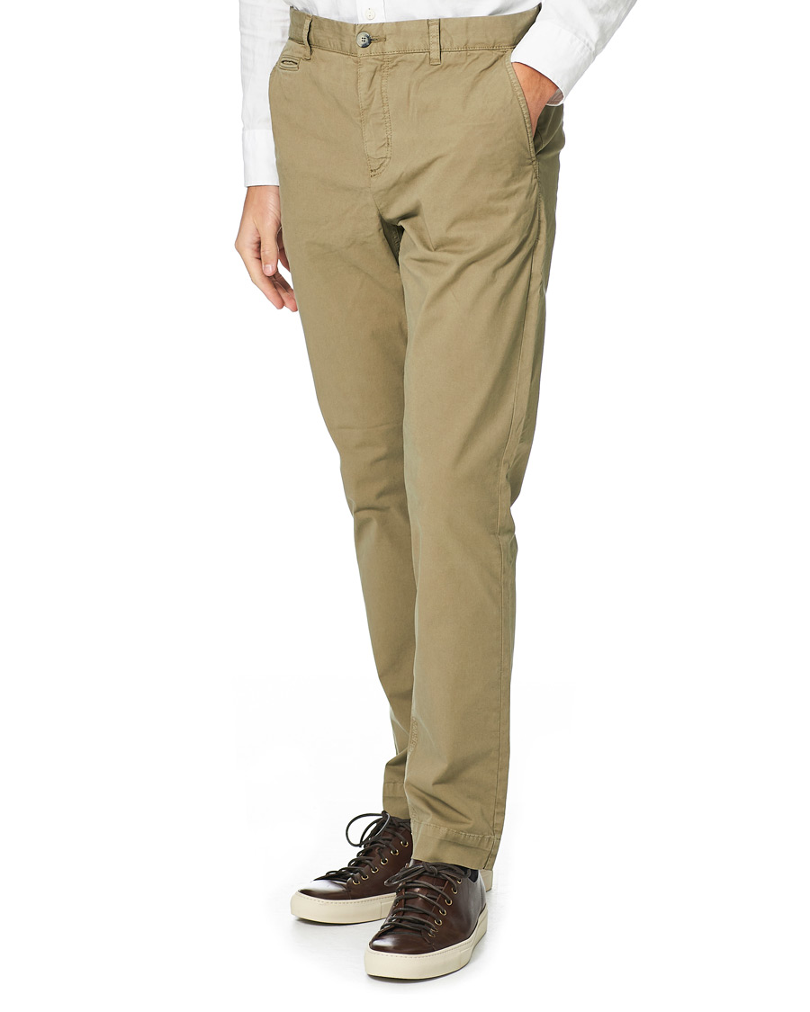 Herre | Bukser | Morris | Henry Cotton Chino Olive
