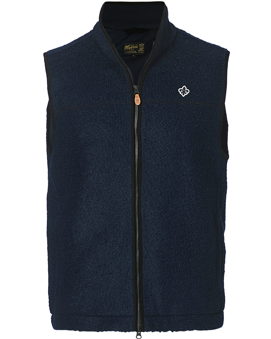 Herre | Veste | Morris | Whitfield Pile Vest Navy
