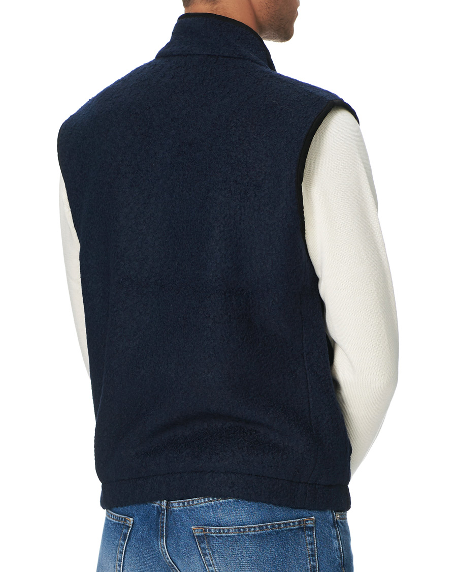 Herre | Veste | Morris | Whitfield Pile Vest Navy