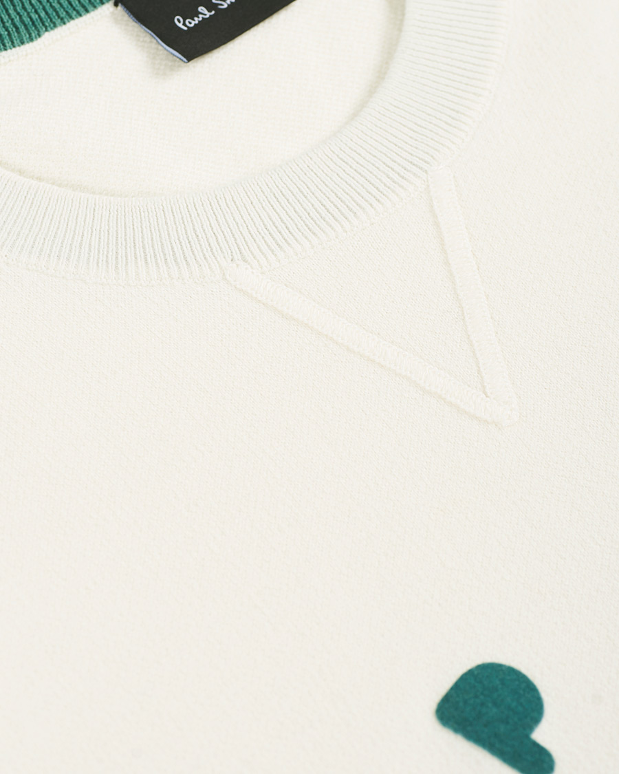 Herre | Trøjer | PS Paul Smith | Cotton Wool Pullover Offwhite