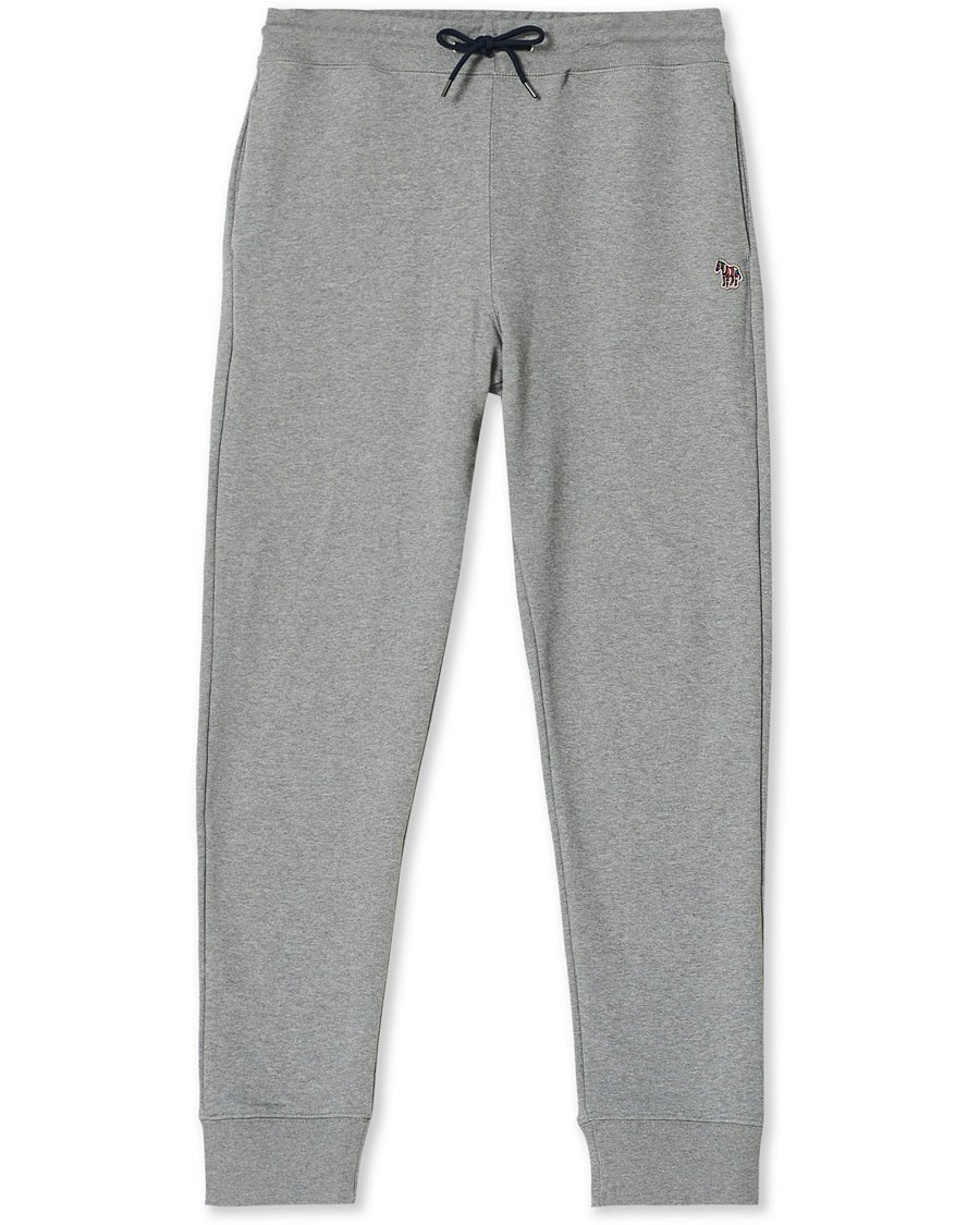 Herre | Bukser | PS Paul Smith | Organic Cotton Joggers Grey Melange