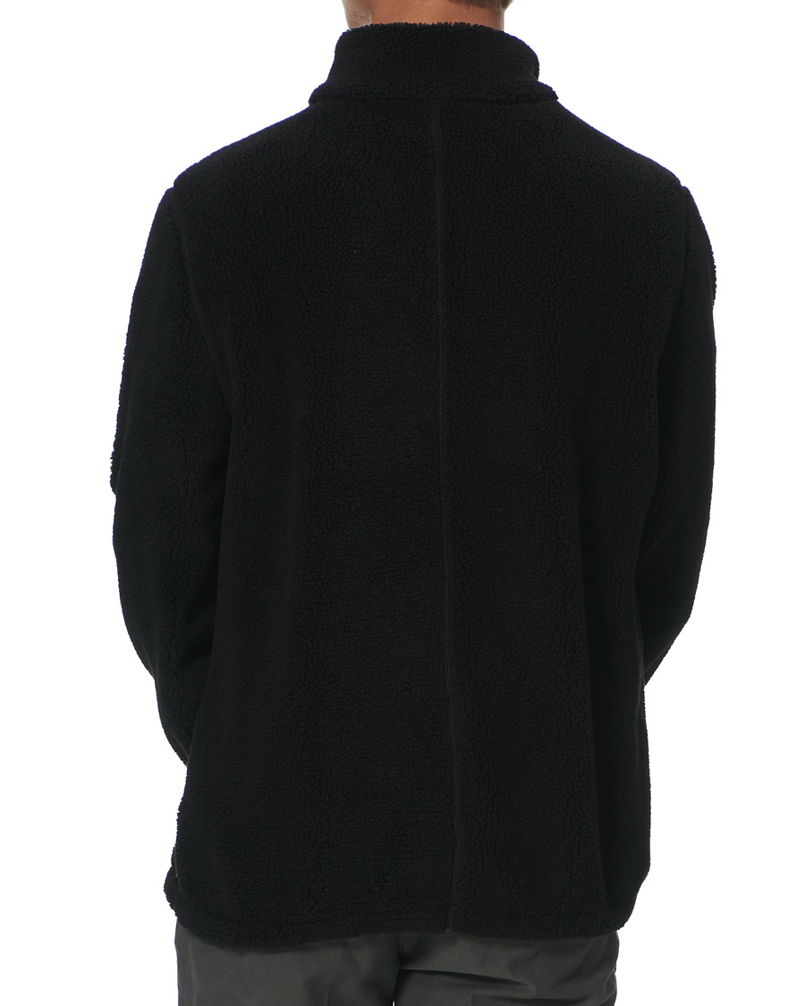 Herre | Trøjer | PS Paul Smith | Half Zip Fleece Sweater Black