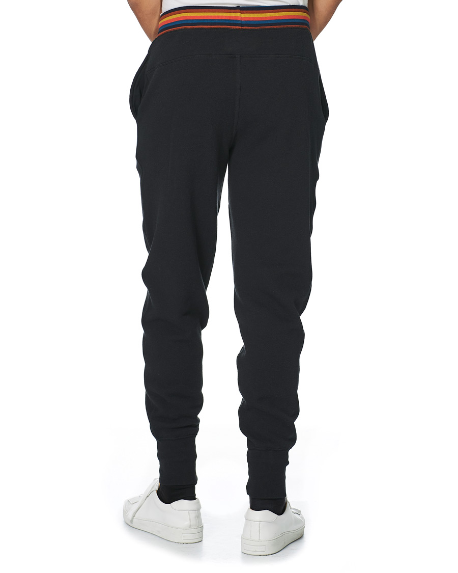 Herre | Paul Smith Jersey Cotton Pants Black | Paul Smith | Jersey Cotton Pants Black