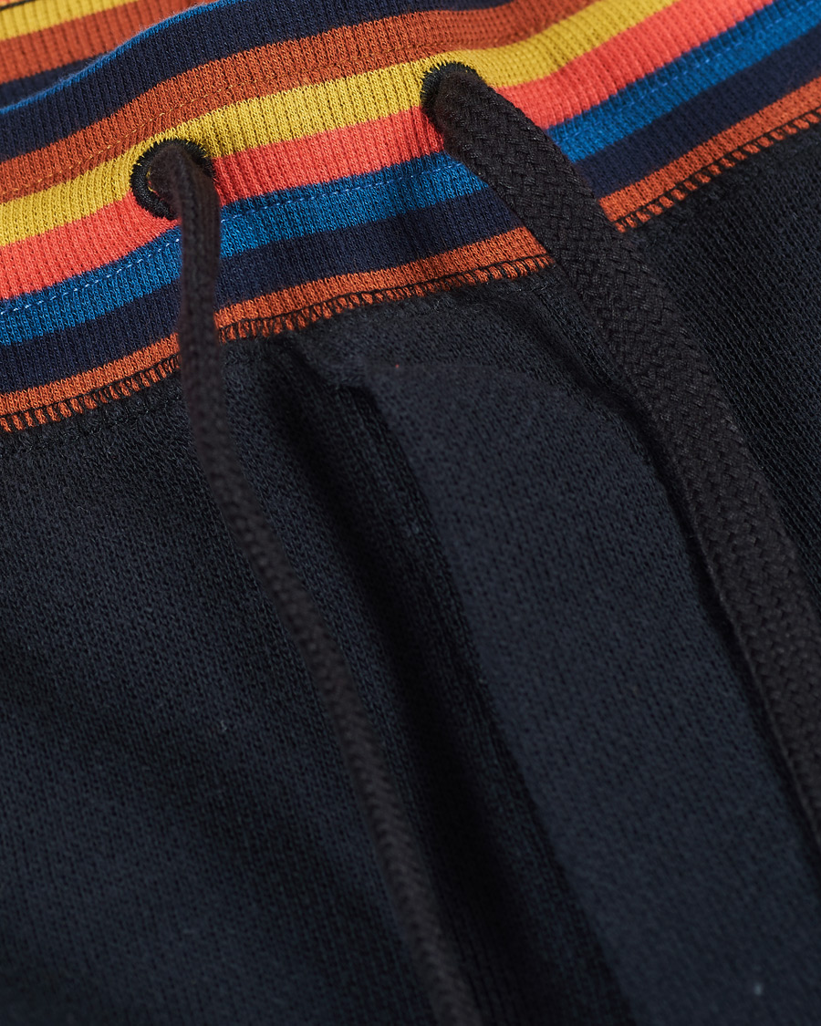 Herre | Paul Smith Jersey Cotton Pants Black | Paul Smith | Jersey Cotton Pants Black