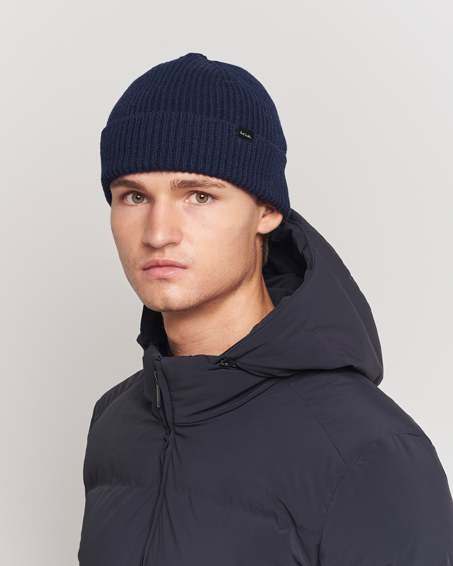 Herre |  | Paul Smith | Cashmere Beanie Navy