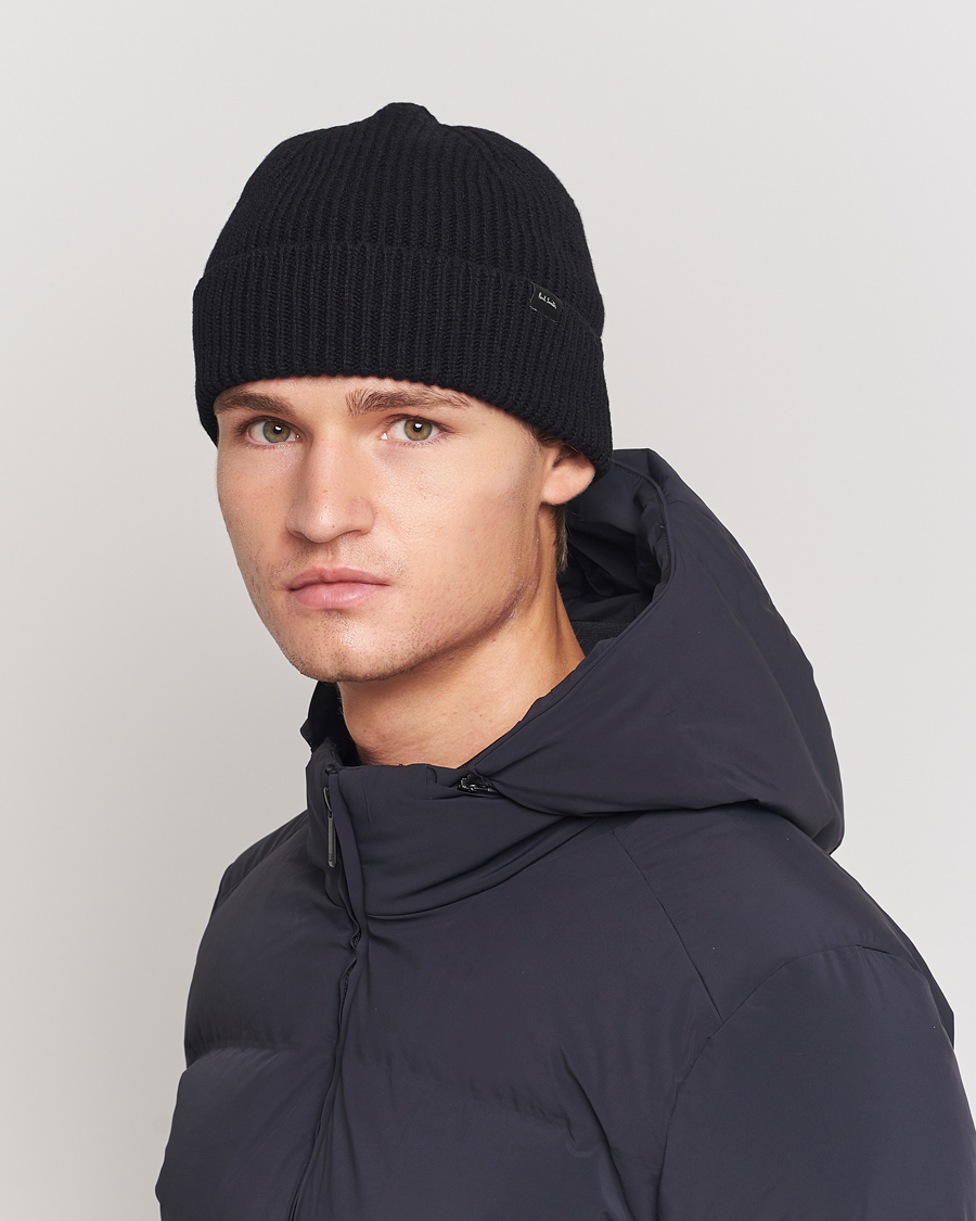 Herre | Paul Smith Cashmere Beanie Black | Paul Smith | Cashmere Beanie Black