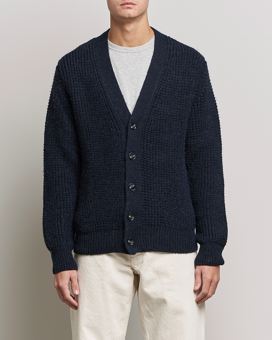 Herre | Trøjer | Sunflower | John Cardigan Navy