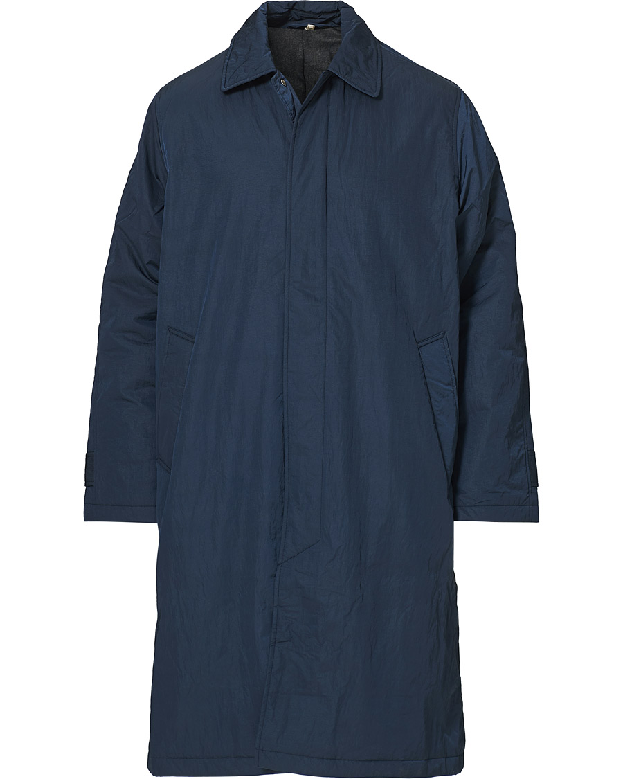 Herre | Jakker | Sunflower | Relaxed Coat Navy