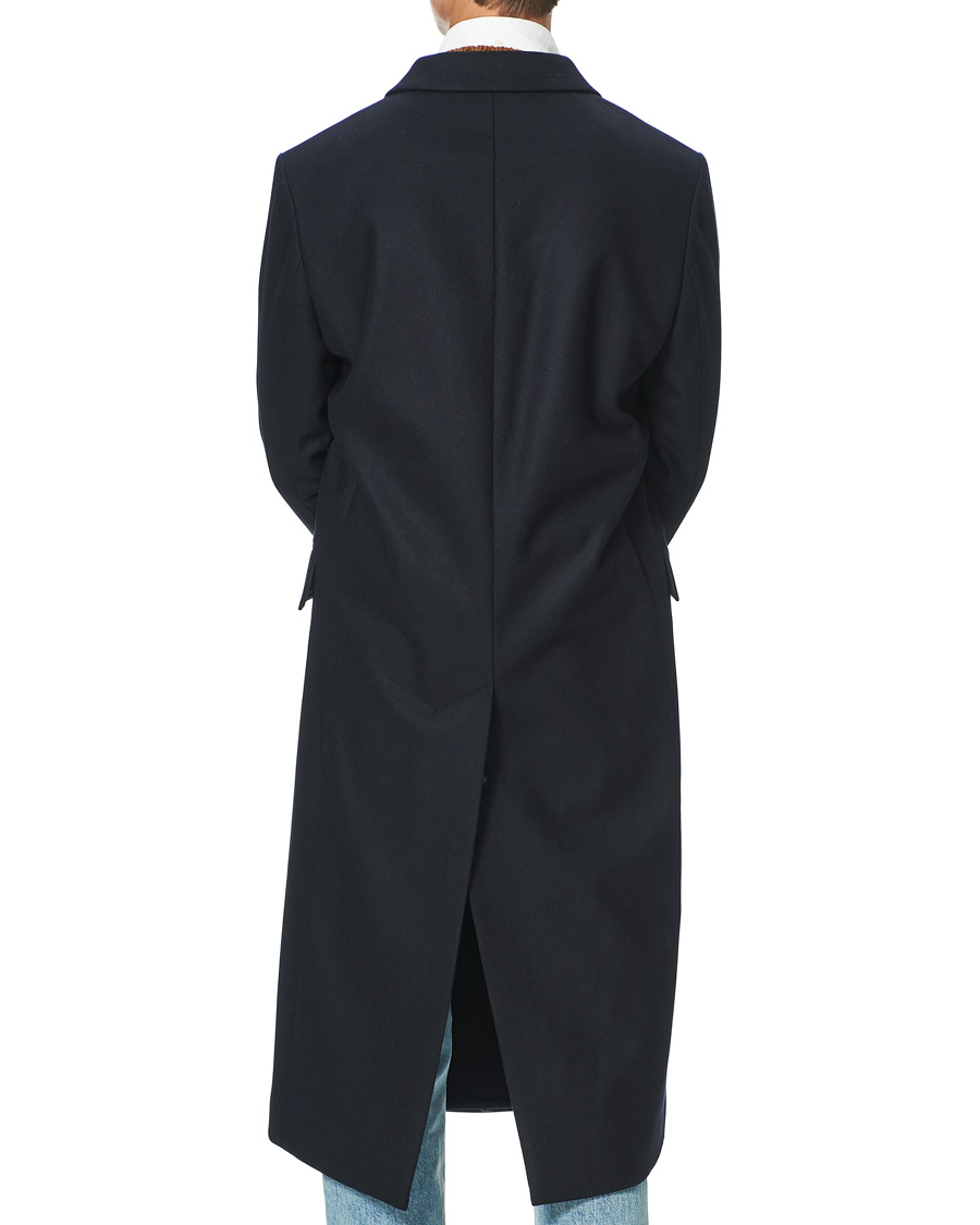 Herre | Jakker | Sunflower | Long Coat Navy