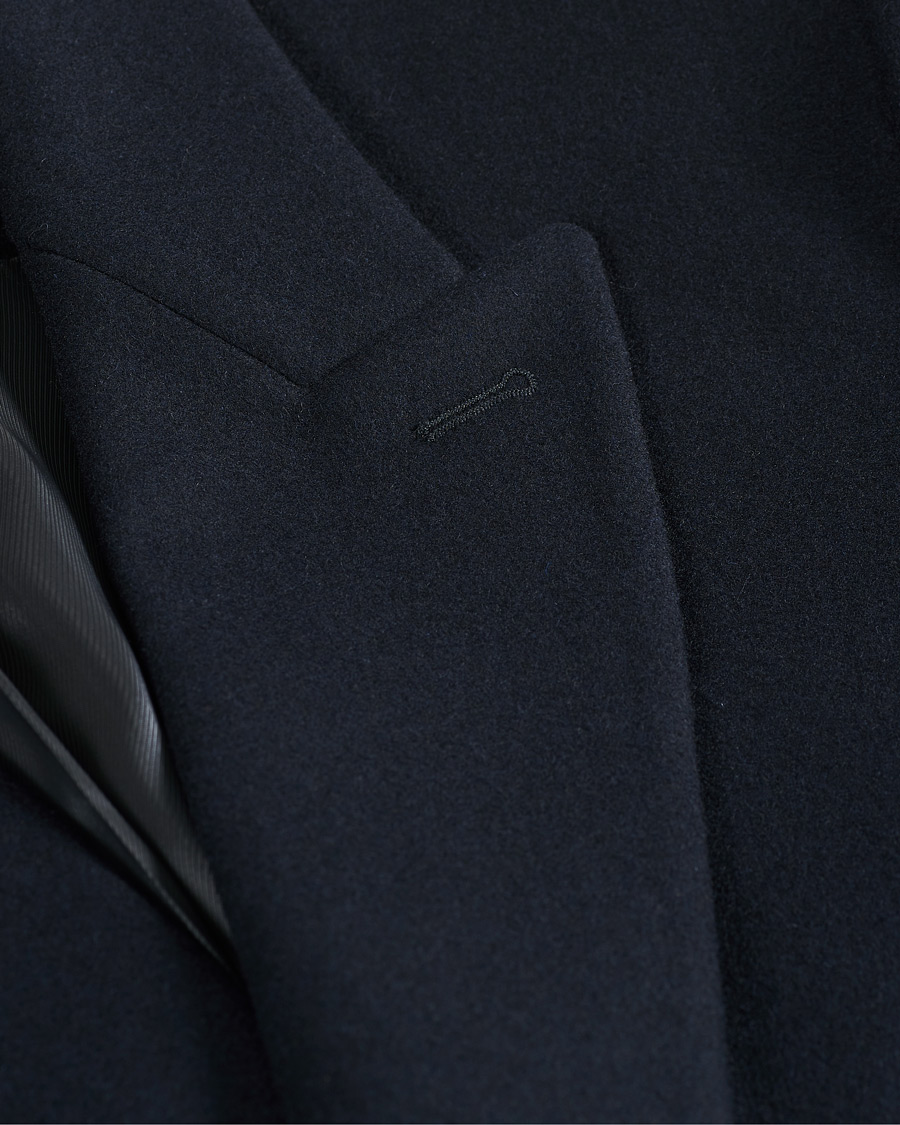 Herre | Jakker | Sunflower | Long Coat Navy