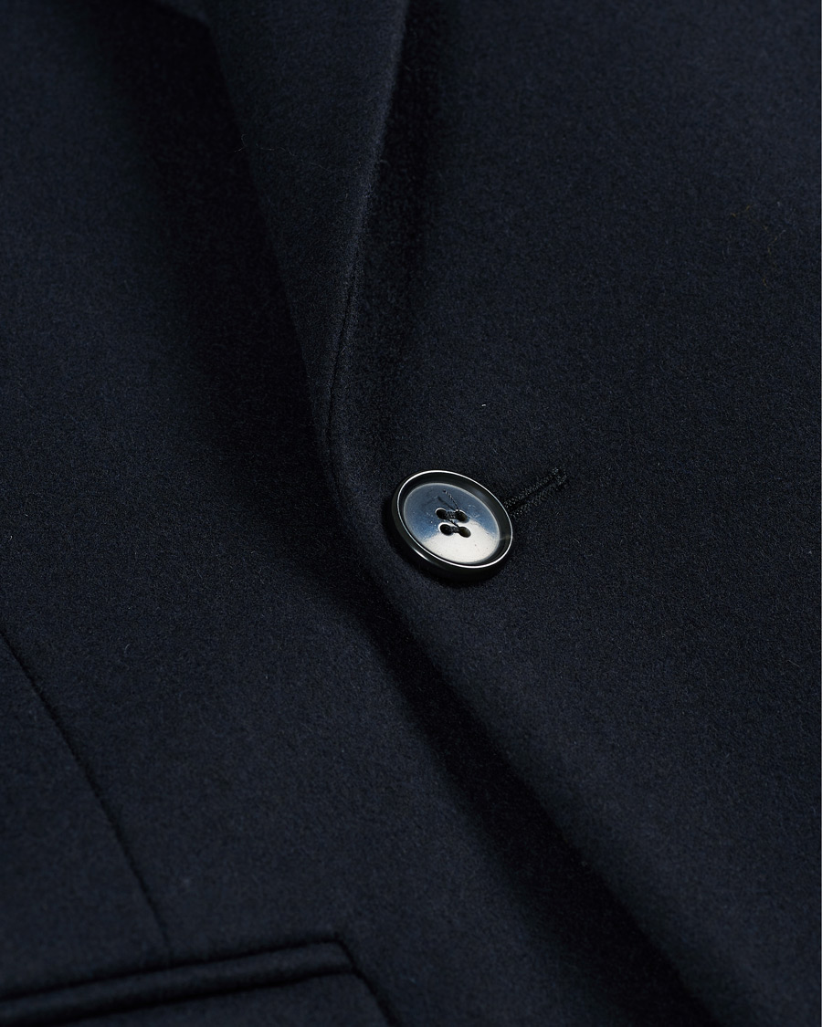 Herre | Jakker | Sunflower | Long Coat Navy