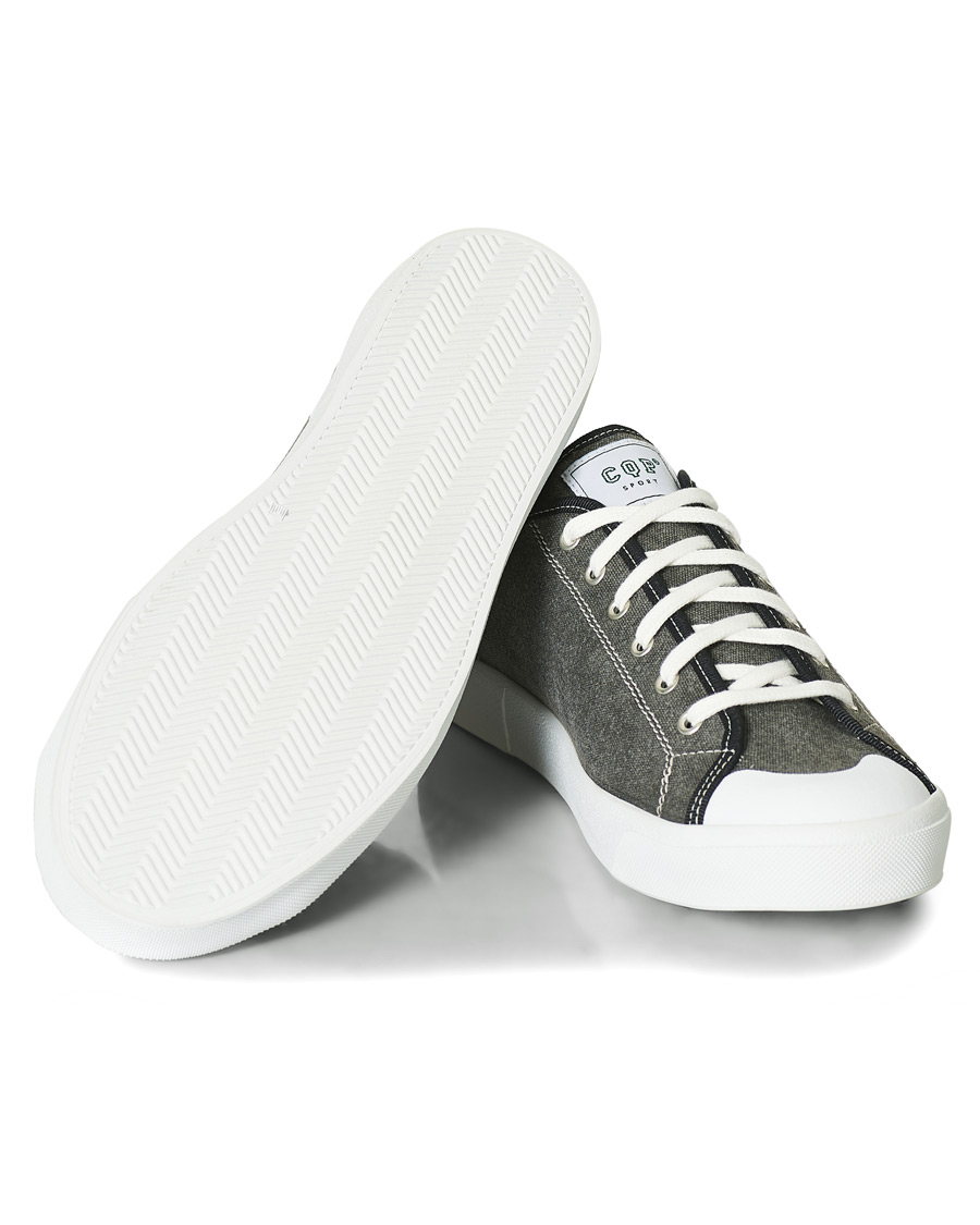 Herre | C.QP Clava Canvas Sneaker Stone Black | CQP | C.QP Clava Canvas Sneaker Stone Black