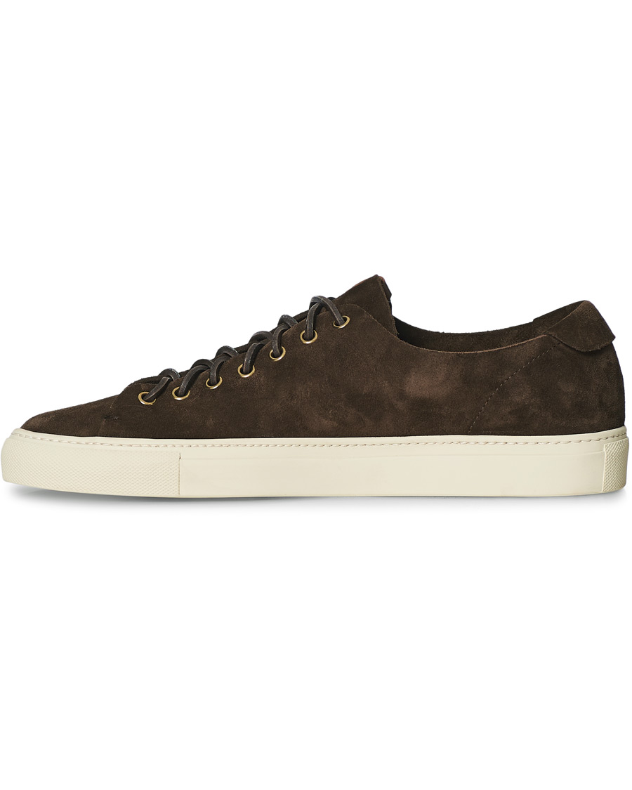 Herre | Buttero Suede Sneaker Dark Brown | Buttero | Suede Sneaker Dark Brown