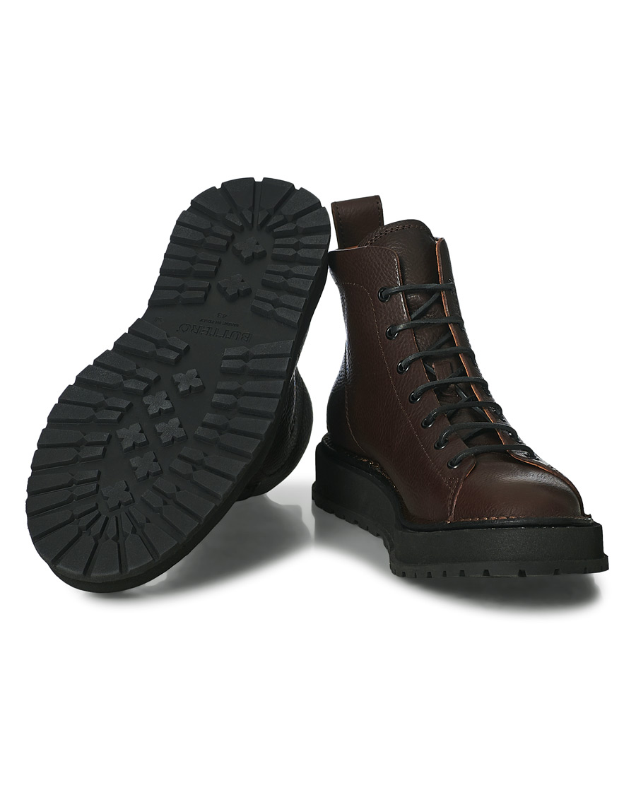 Herre | Buttero Aedi Leather Boots Dark Brown | Buttero | Aedi Leather Boots Dark Brown