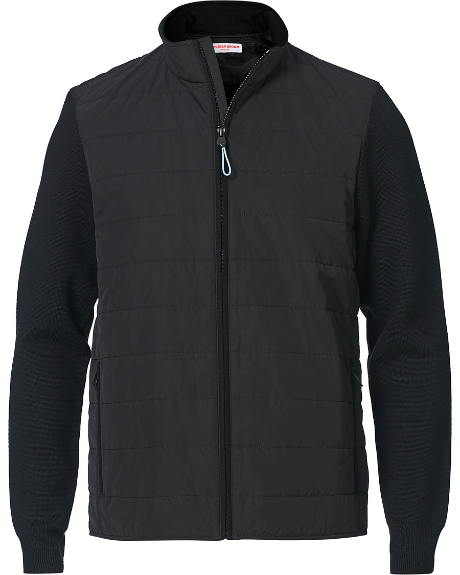 Herre | Trøjer | Orlebar Brown | Terrence Hybrid Full Zip Black