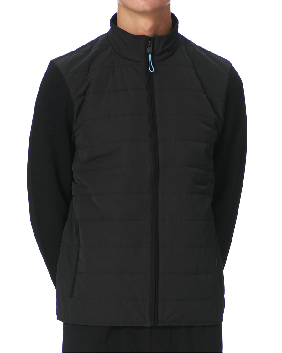 Herre | Trøjer | Orlebar Brown | Terrence Hybrid Full Zip Black
