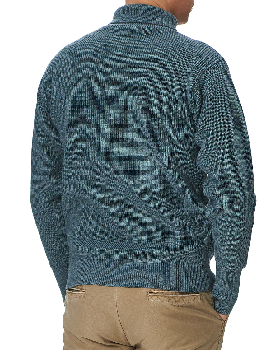 Herre | Trøjer | Andersen-Andersen | Sailor Turtleneck Light Indigo
