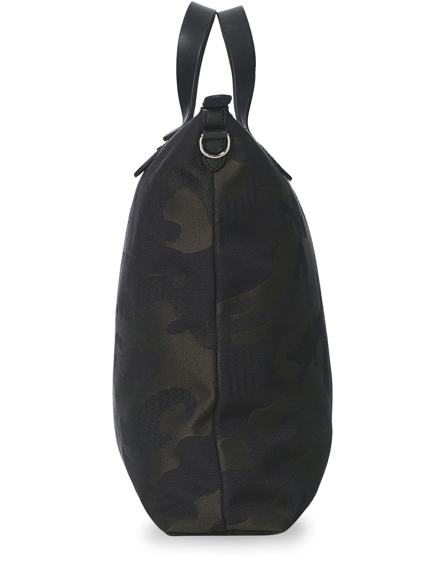 Herre | Mismo M/S Nylon Shopper Bag Into The Deep/Black | Mismo | M/S Nylon Shopper Bag Into The Deep/Black