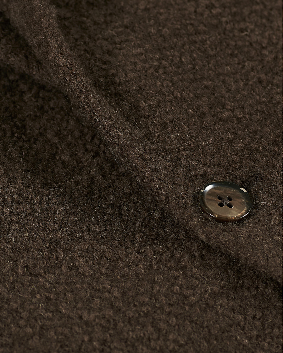 Herre | Blazere & jakker | L.B.M. 1911 | Jack Regular Bouclé Wool Alpaca Blazer Brown