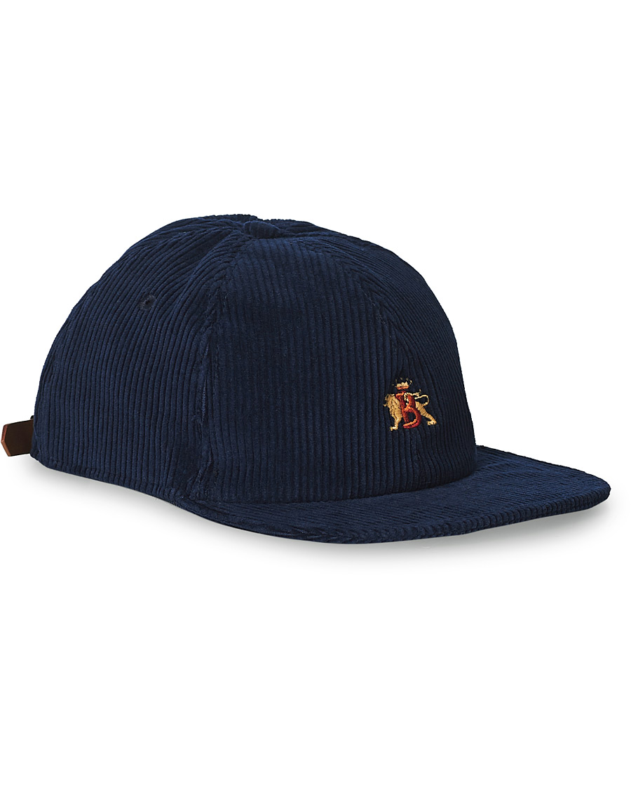 Herre | Baracuta Baseball Cord Cap Navy | Baracuta | Baseball Cord Cap Navy