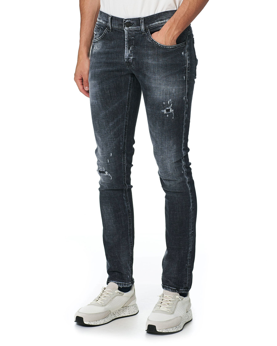 Herre | Jeans | Dondup | George Jeans Destroyed Grey
