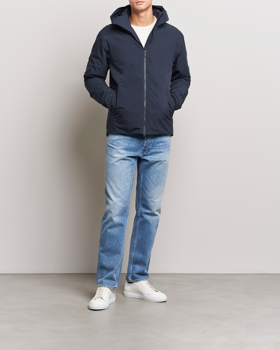 Herre | Jakker | Scandinavian Edition | Nimbus Padded Hood Jacket Midnight Blue