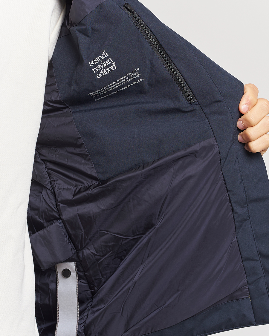 Herre | Jakker | Scandinavian Edition | Nimbus Padded Hood Jacket Midnight Blue