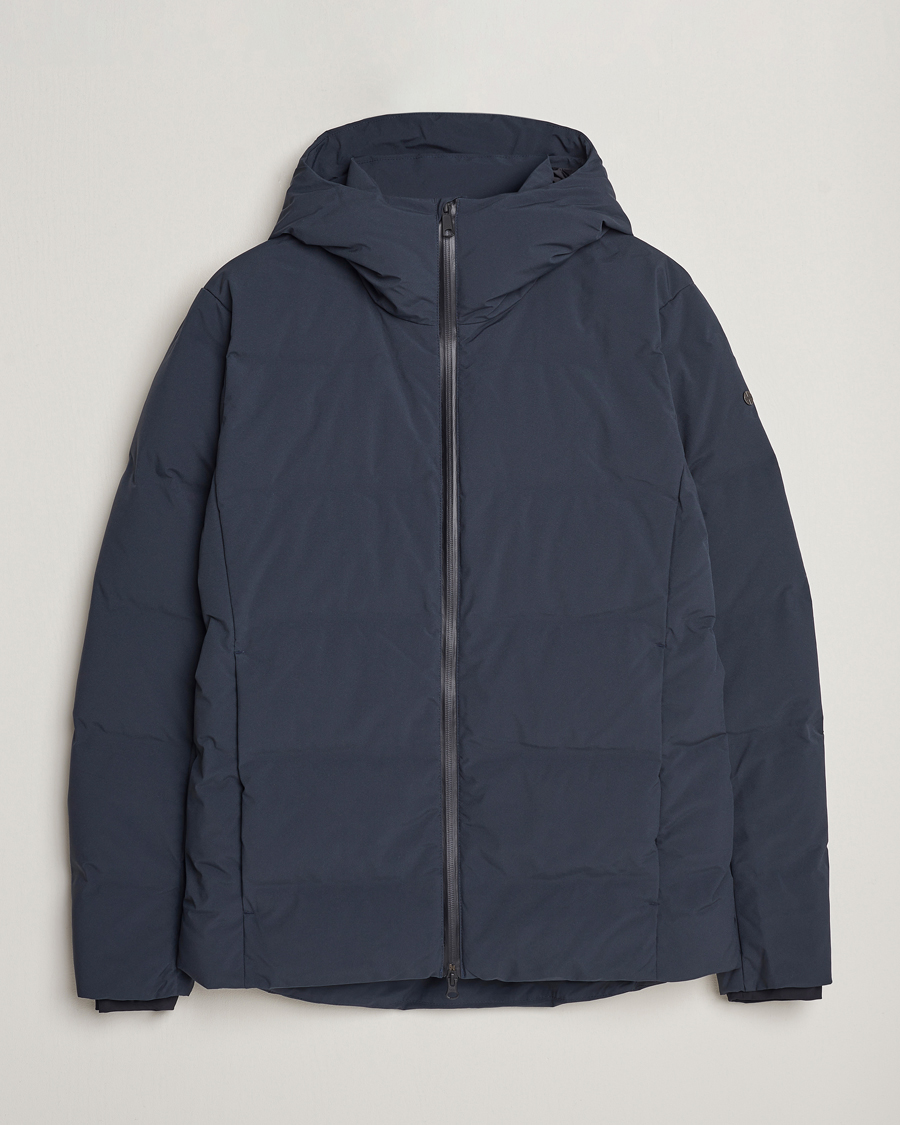 Herre | Jakker | Scandinavian Edition | Torrent Hooded Puffer Jacket Midnight Blue