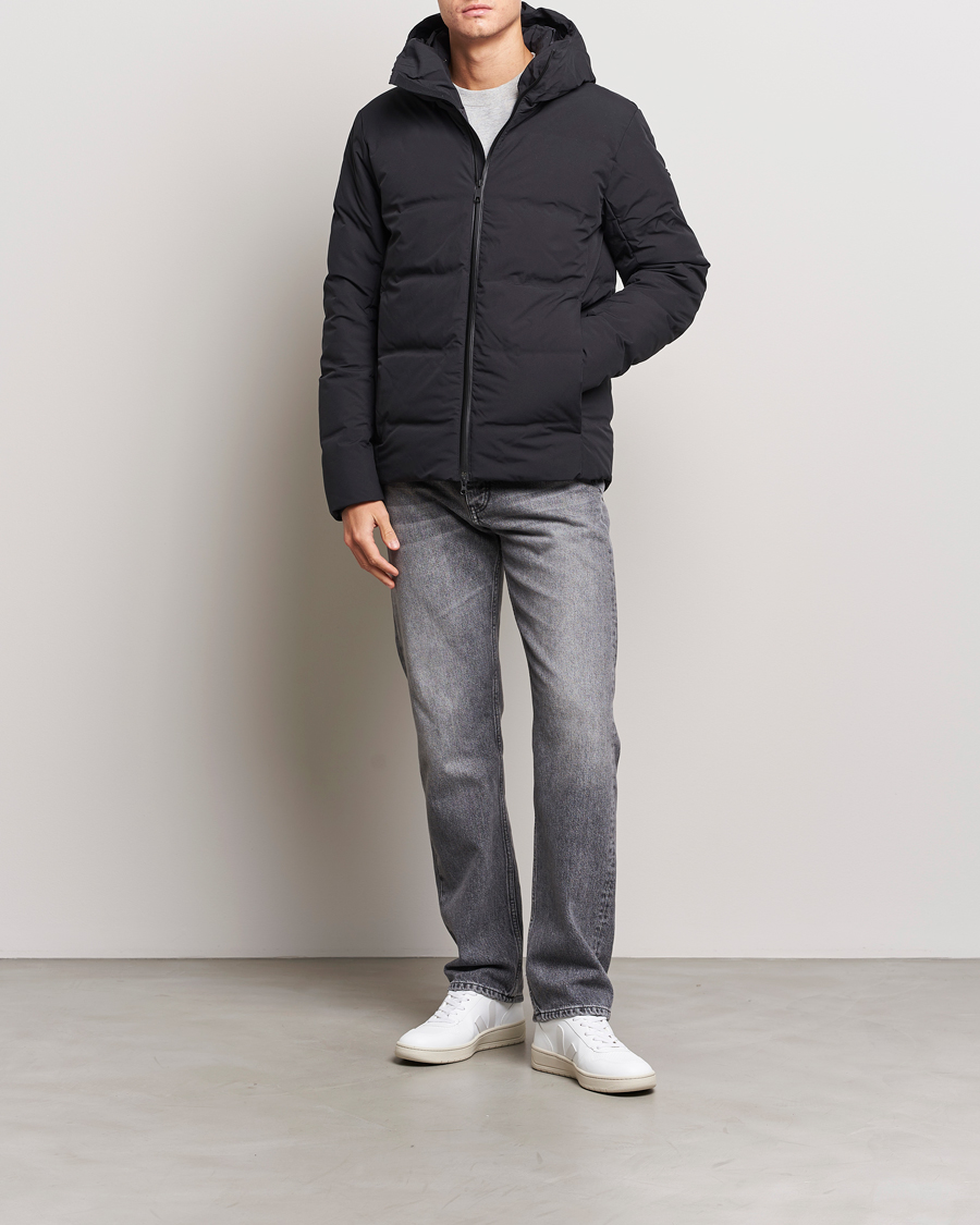 Herre | Jakker | Scandinavian Edition | Torrent Hooded Puffer Jacket Onyx
