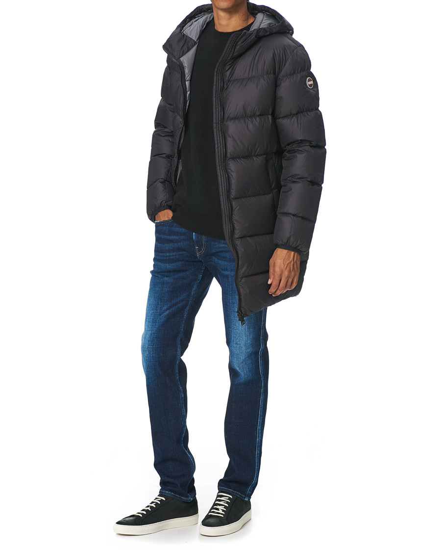 Herre | Jakker | Colmar | Concrete Long Down Jacket Black