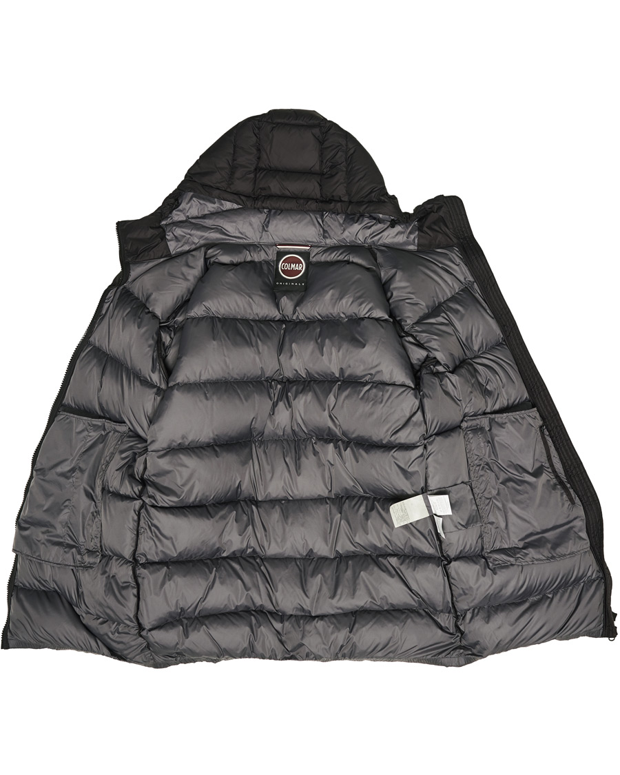 Herre | Jakker | Colmar | Concrete Long Down Jacket Black