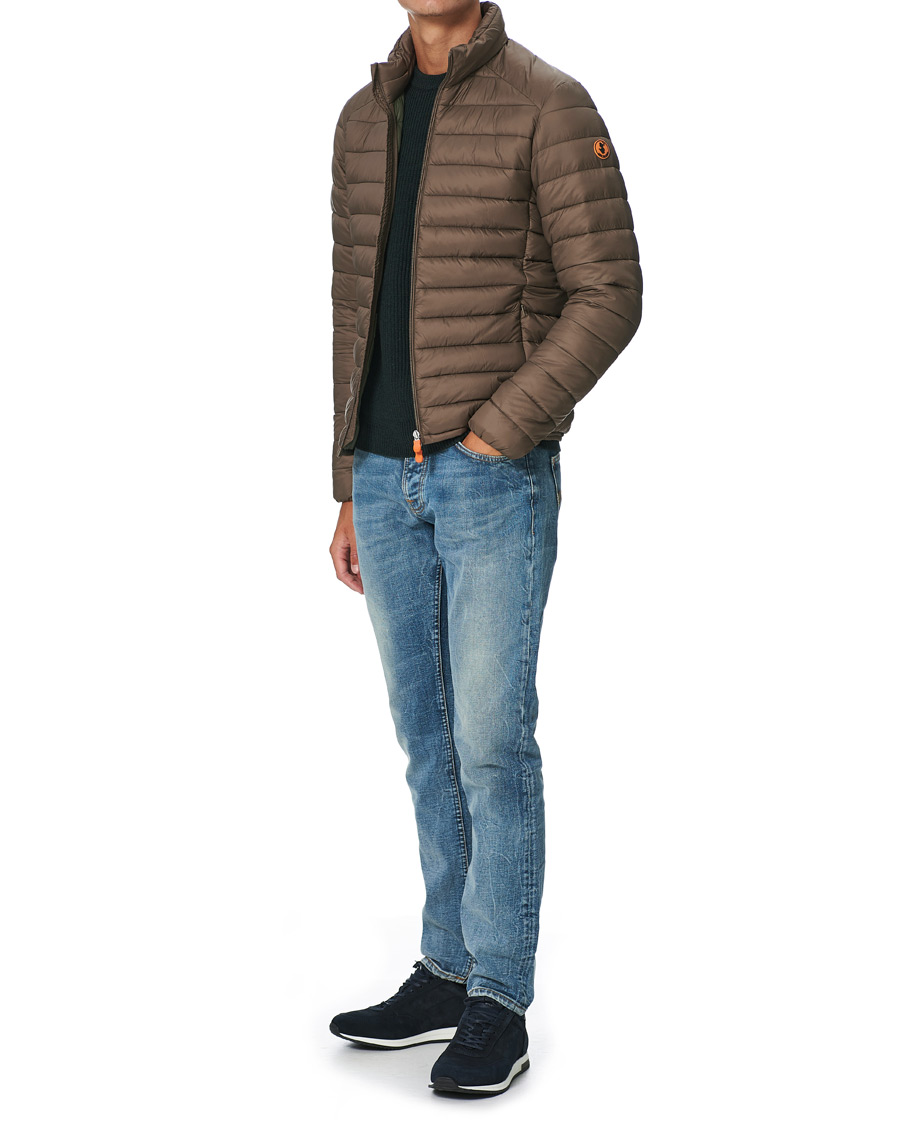 Herre | Jakker | Save The Duck | Alexander Lightweight Padded Jacket Coffee Brown