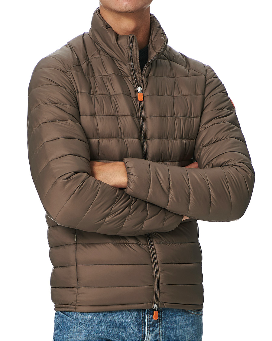 Herre | Jakker | Save The Duck | Alexander Lightweight Padded Jacket Coffee Brown
