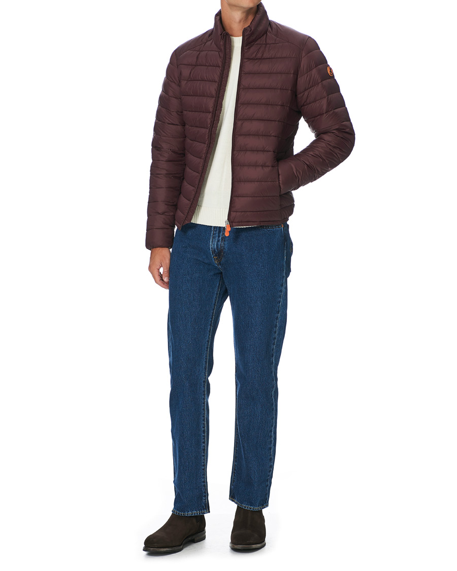 Herre | Jakker | Save The Duck | Alexander Lightweight Padded Jacket Burgundy