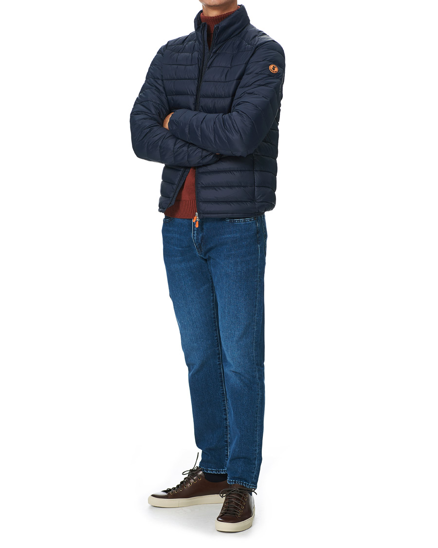 Herre | Jakker | Save The Duck | Alexander Lightweight Padded Jacket Blue Black