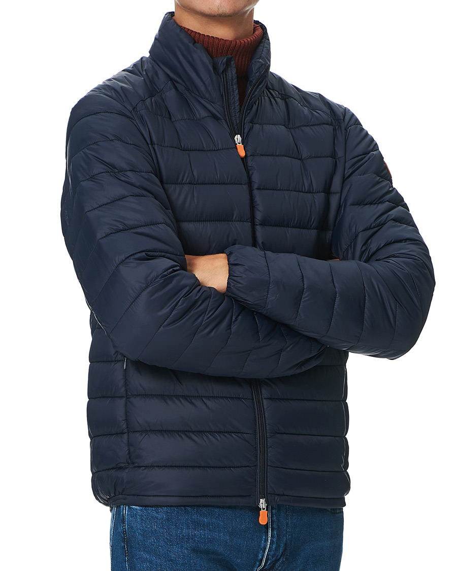 Herre | Jakker | Save The Duck | Alexander Lightweight Padded Jacket Blue Black