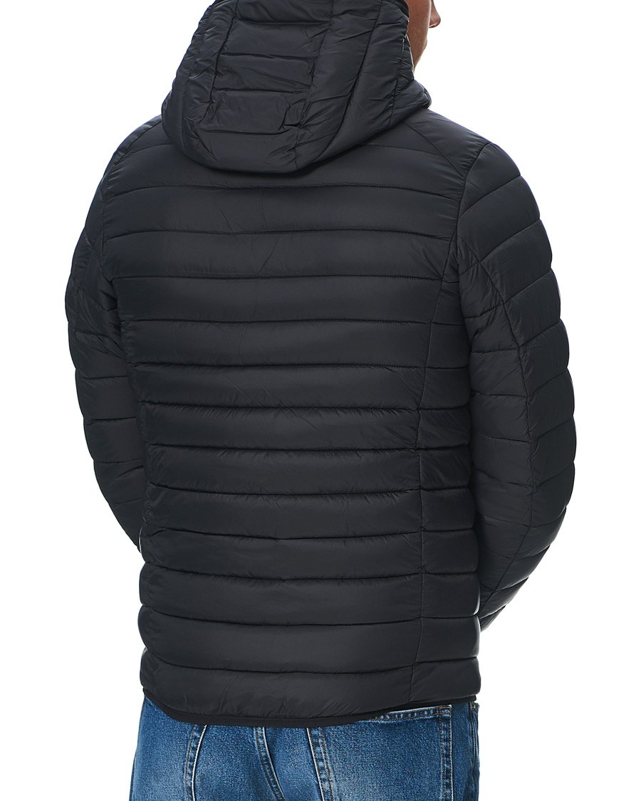 Herre | Jakker | Save The Duck | Donald Lightweight Padded Hooded Jacket Black