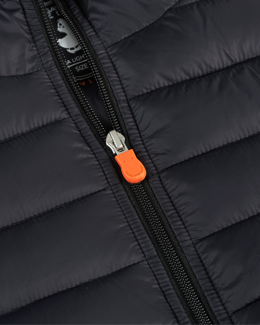 Herre | Jakker | Save The Duck | Donald Lightweight Padded Hooded Jacket Black
