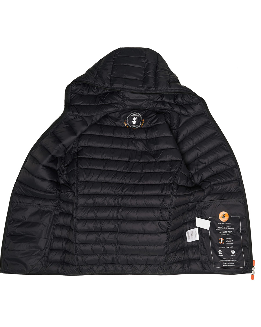 Herre | Jakker | Save The Duck | Donald Lightweight Padded Hooded Jacket Black