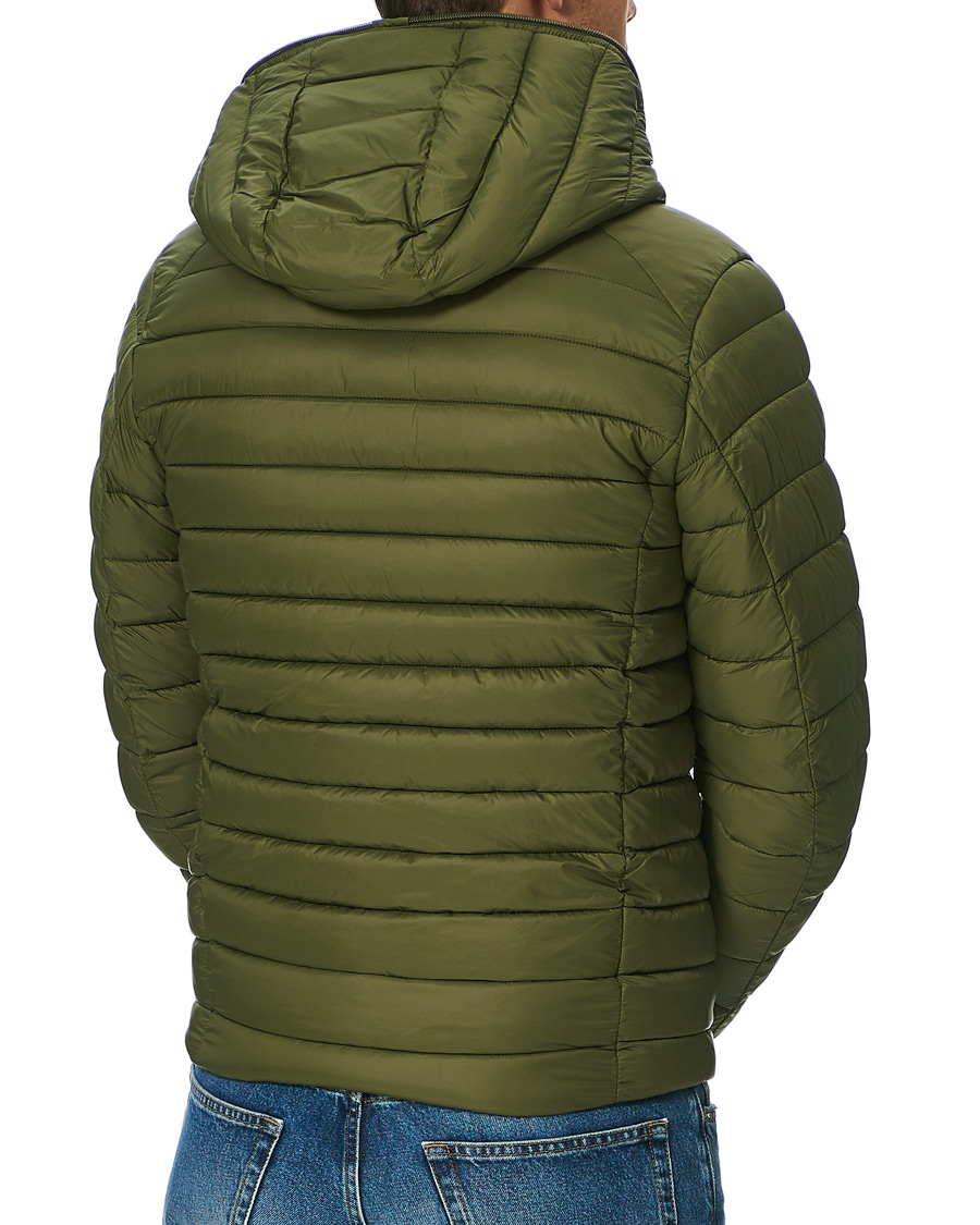 Herre | Jakker | Save The Duck | Donald Lightweight Padded Hooded Jacket Dusty Olive