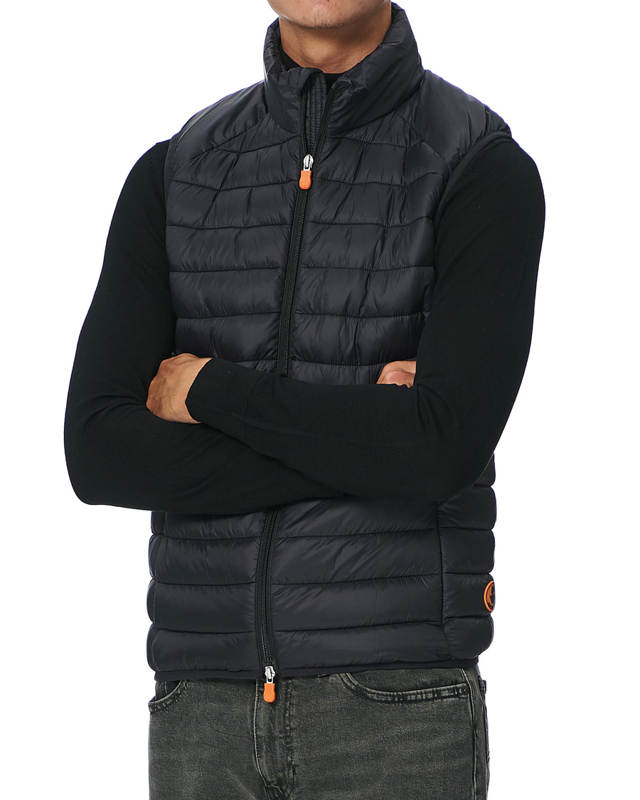 Herre | Jakker | Save The Duck | Adam Lightweight Padded Vest Black