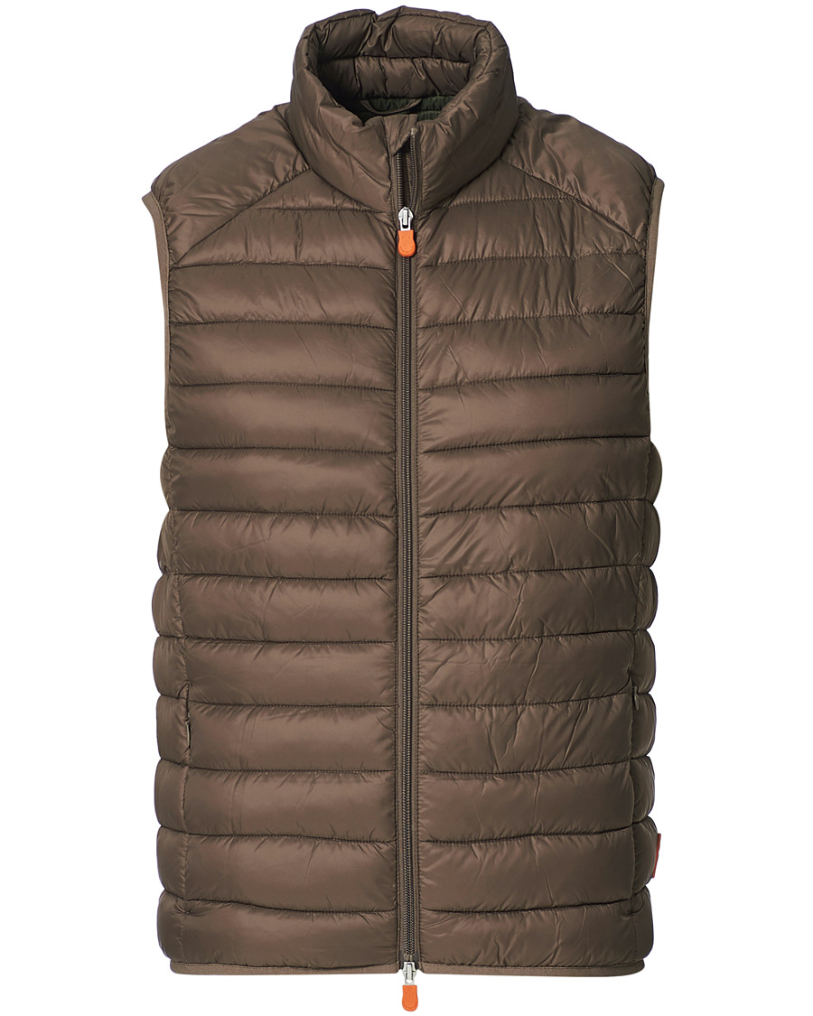Herre | Jakker | Save The Duck | Adam Lightweight Padded Vest Coffee Brown