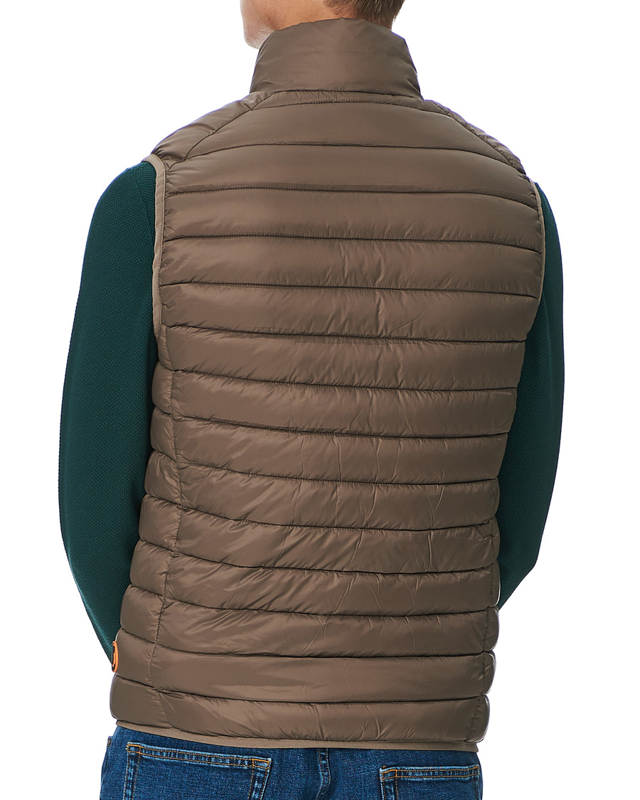 Herre | Jakker | Save The Duck | Adam Lightweight Padded Vest Coffee Brown