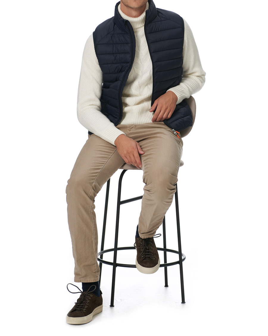Herre | Jakker | Save The Duck | Adam Lightweight Padded Vest Blue Black