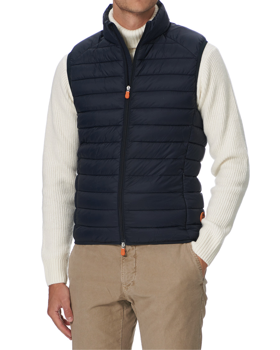 Herre | Jakker | Save The Duck | Adam Lightweight Padded Vest Blue Black