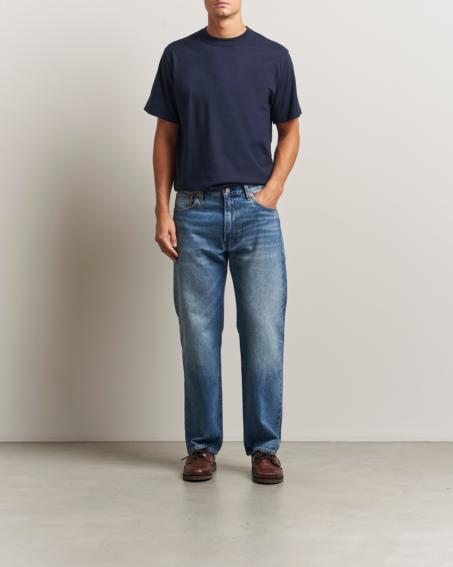 Herre | T-Shirts | Armor-lux | Héritage Callac T-Shirt Navy